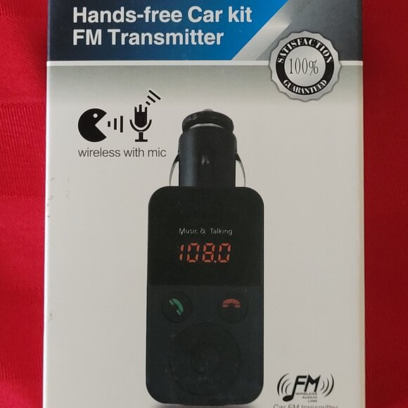 BRAND NEW, HANDS FREE CAR KIT, STILL SEALED!!! - Picture 2 of 3